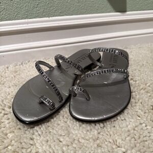 Italian Shoemakers Evita Sandals Coastal Grandma, Boho, Resort Wear, Cruise 7/38